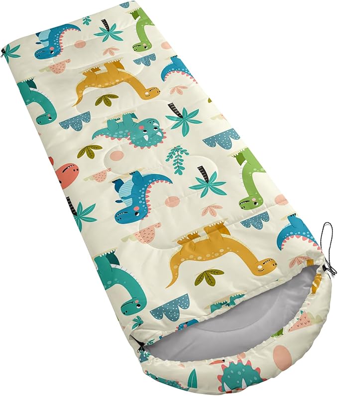 Camping Sleeping Bags Warm & Cool Weather Waterproof Backpacking Sleeping Bag All Seasons Camping, for Adult Kids Boy Girls Camping Gear Equipment, Traveling