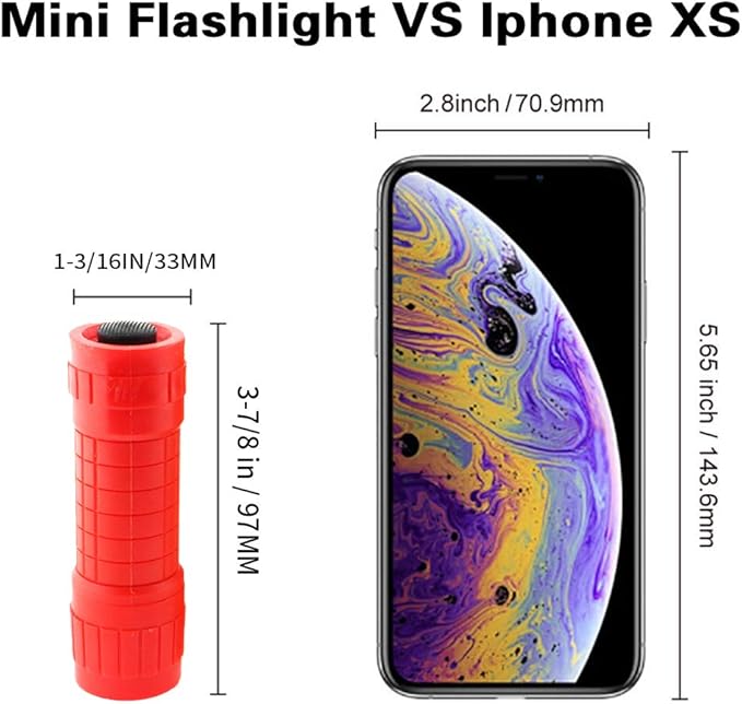 30-Pack Small Mini Flashlight Set, 5 Colors, COB LED Handheld Flashlight with Lanyard,90-Pack AAA Battery Included for Kids/Night Reading/Party/Camping/Emergency/Hunting