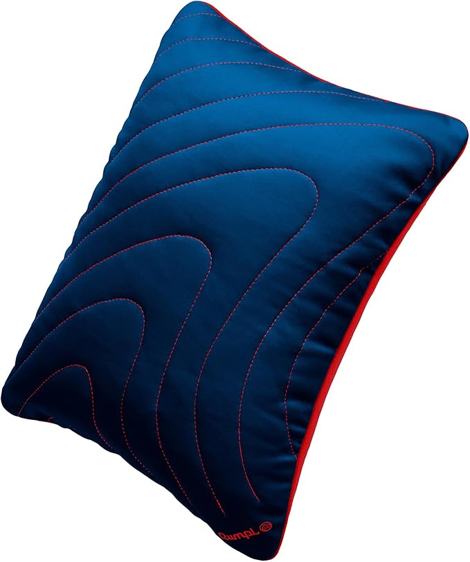 Rumpl Stuffable Fleece Pillowcase for Travel and Camping, Deepwater