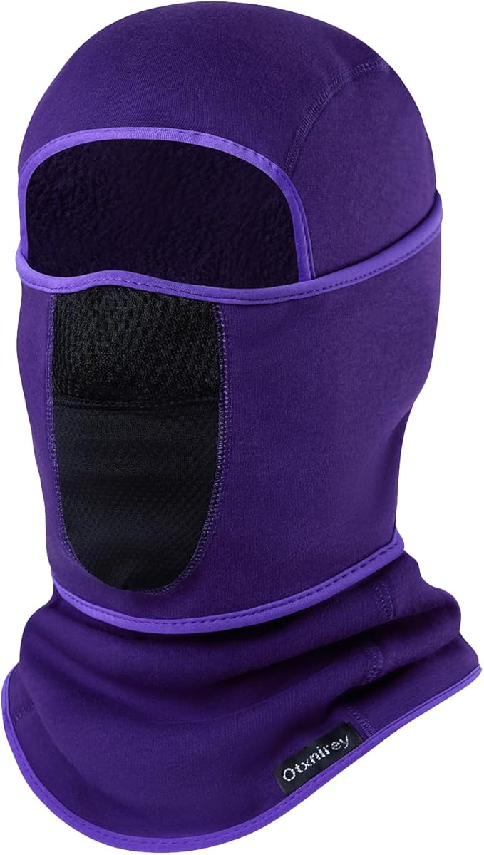 Balaclava Ski Mask (with Breathable Holes) Windproof Winter Fleece Neck Face Warmer for Men&Women