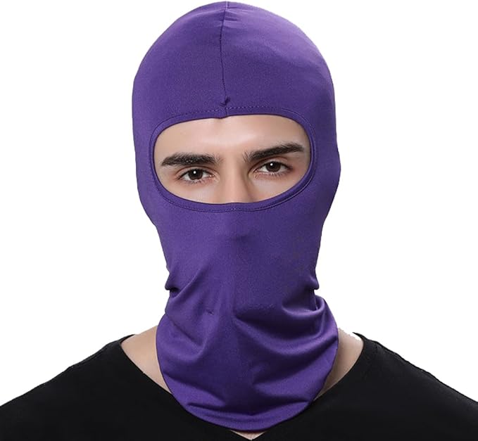 Pack of 3 Ski Mask Bandana Face Hat for Outdoor Airsoft Motorcycle Hood Helmet Balaclavas Headwear
