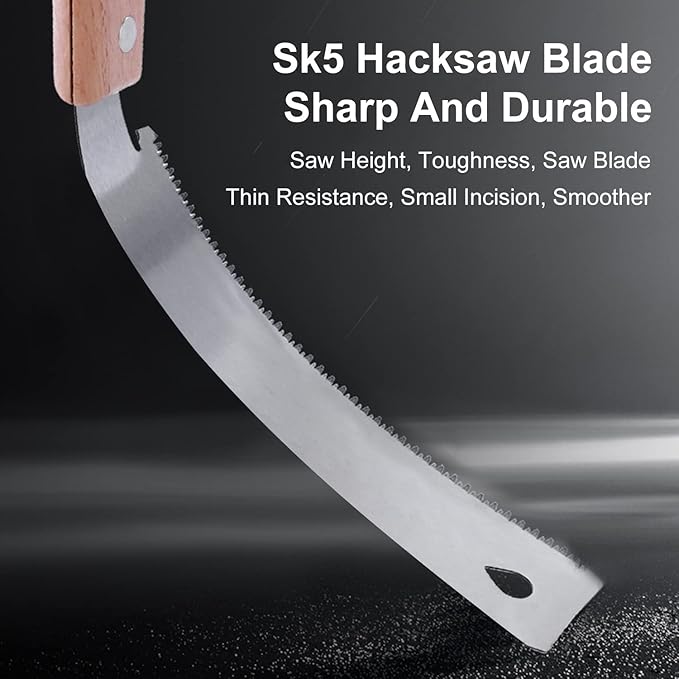 Small Hand Saw, 12in Wood Saw,Double-sided Teeth Wooden Handle Flat Saw Accurate Household Woodworking Flush Cutting Trim Tool for Garden, Pruning, Carpentry, Decoration Household Saws