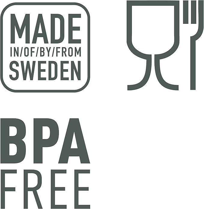 Light My Fire Spork Little Colored Sporks 2pack, 2-in-1 Hard Plastic Travel Spork Reusable Camping Utensils for Lunch Box Outdoor Picnic Utensil BPA Free, Cocoa/Cream