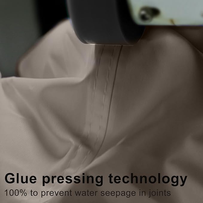 LOVE STORY Waterproof 16'x16'x16' Triangle Taupe Sun Shade Sail Cannoy UV Resistant for Outdoor Patio Garden Backyard(We Make Custom Size)