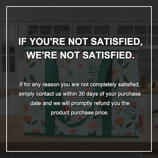 Bodaon 5-Pack Cooler Insulated Food Delivery Bag, Thermal Hot Pizza，X-Large Bags With Top Zippered for Grocery/DoorDash/Catering/Shopping, Large Cold and Frozen Door Dash Accessories, XL Tote, Flower