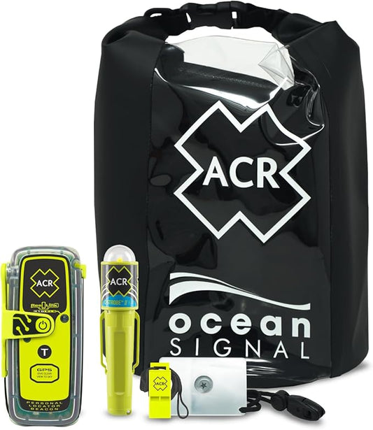 ResQLink 410 RLS GPS PLB SOS Emergency Safety & Survival Kit - Ideal for Hiking, Hunting, Boating & Fishing, with Global Satellite Coverage to Alert Search & Rescue for Any Outdoor Emergency