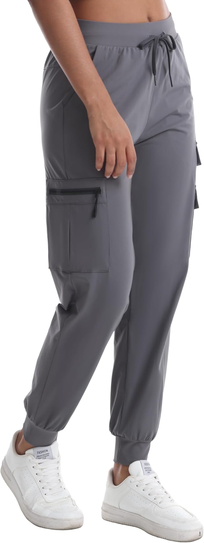 Women's Hiking Pants with Pockets Water Resistant Lightweight Quick Dry Cargo Pants for Travel Outdoor