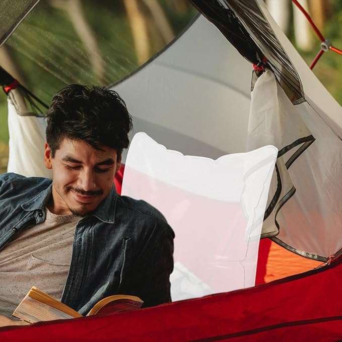 Transparent Pillow Bed Pillows Inflatable Couch Sofa Clear Water Resistant Inset Inflatable Throw Cushion Large Packing Filler Inflatable Cushion Outdoor Cushions Insert