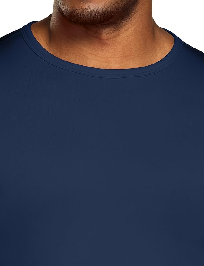 TSLA Men's Thermal Underwear Set, Microfiber Soft Fleece Lined Long Johns, Winter Warm Base Layer Top & Bottom