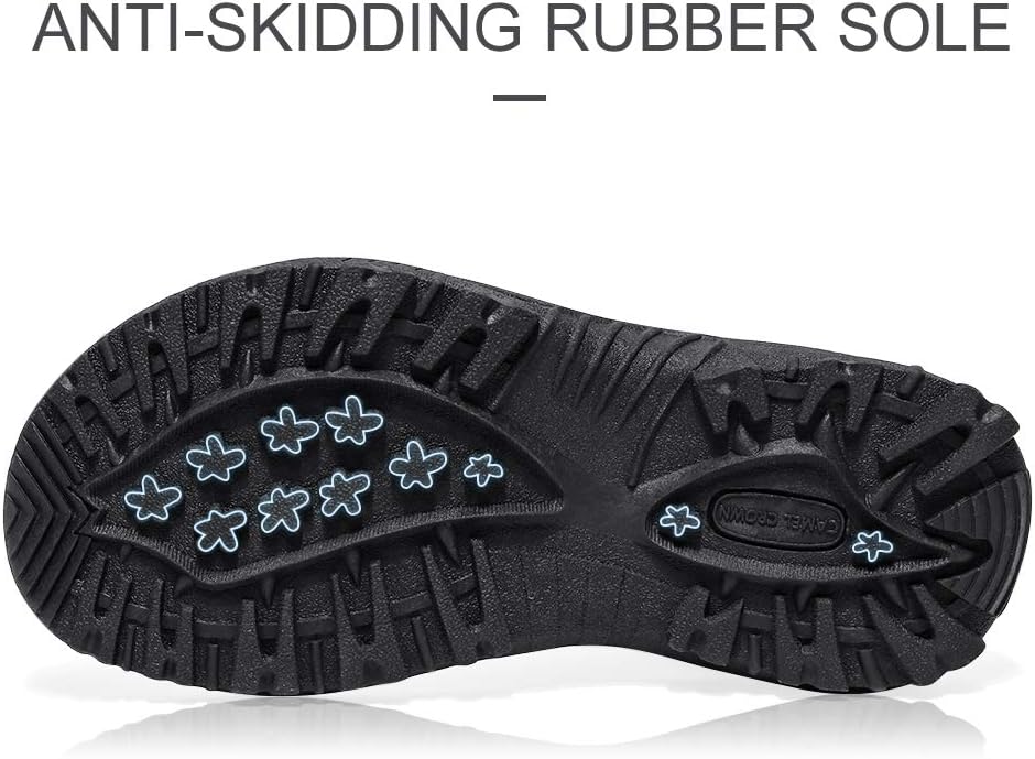 CAMEL CROWN Hiking Sport Sandals for Men Anti-skidding Water Sandals Comfortable Athletic Sandals for Outdoor Wading Beach