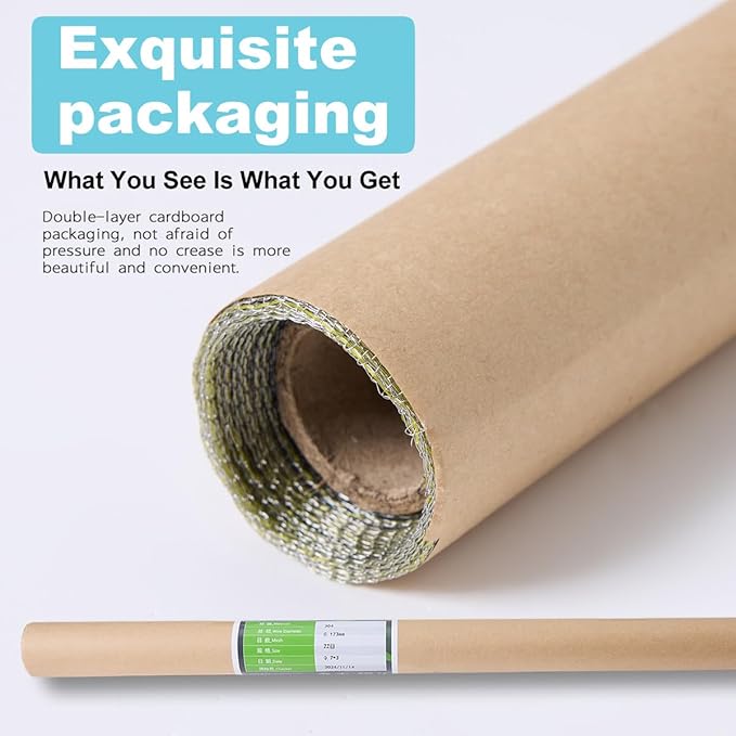 304 Stainless Steel Mesh Screen 27.5"X118"(70X300cm), 1.5mm Hole Metal Net Sheet, Non-Corrosive and Non-Rusting Net Screen for Window, Door 1 Roll, Easy to Cut and Install (22 Mesh)