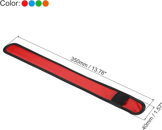 PATIKIL LED Wristband, Light Up Bracelets LED Armbands Glow in The Dark Safety Wrist Band for Parties, Concerts, Festivals