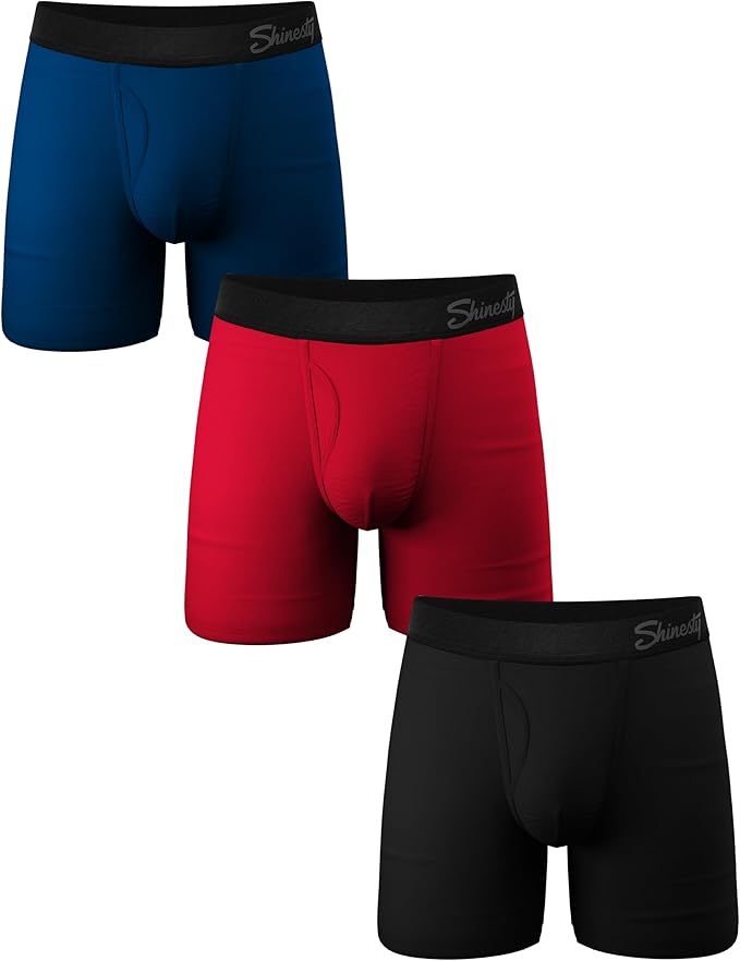 Shinesty Hammock Support Mens Boxer Briefs with Pouch