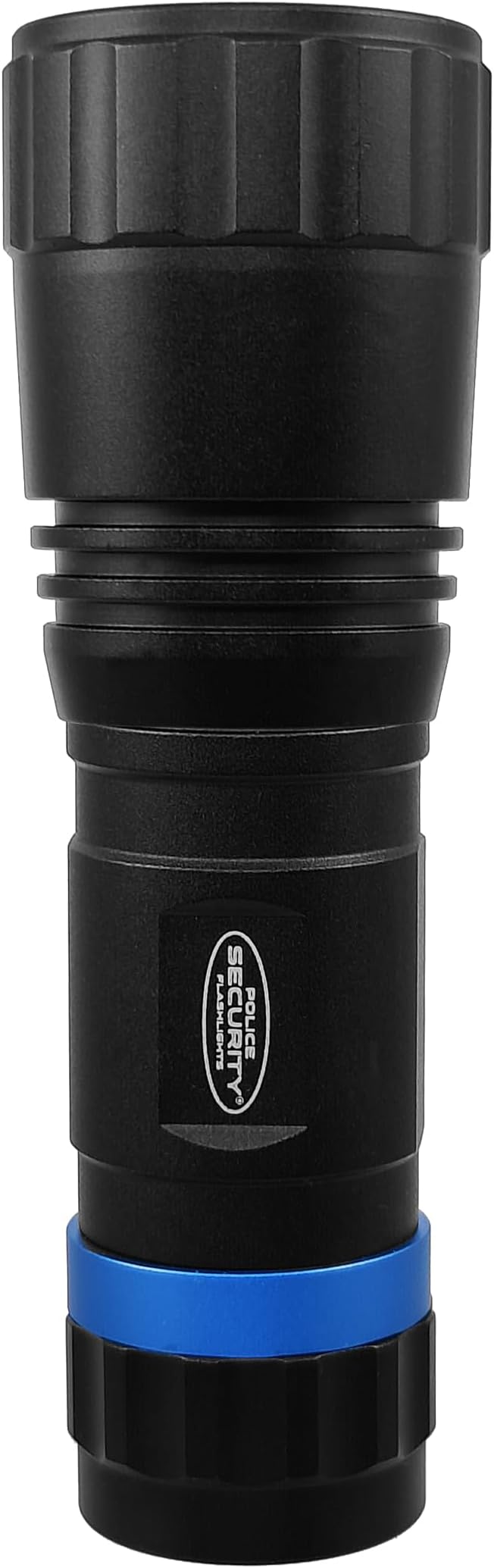 Police Security Scope Ultra-Bright 750 Lumen Flashlight, Compact, Heavy Duty, 3 Modes, Slide Focus, 4 AAA Batteries, Perfect for DIY to Camping to Trade Professional Needs