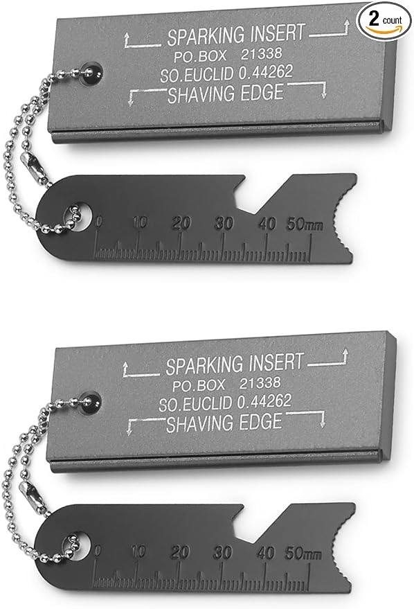 Magnesium Fire Starter, Waterproof Flint Matches Ferro Fire Steel for Camping Hiking Hunting, Outdoor Survival fire Striker Kit