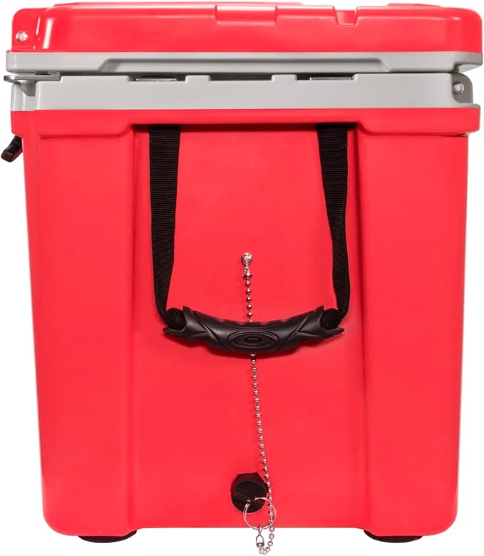 Made in USA Frosted Frog Hyper-Light 54 Quart Hard Cooler Insulated Portable Ice Chest Box for Beach, Beverages, Camping, Fishing, Boat, Barbecue, 30% Lighter Than Rotomolded Coolers