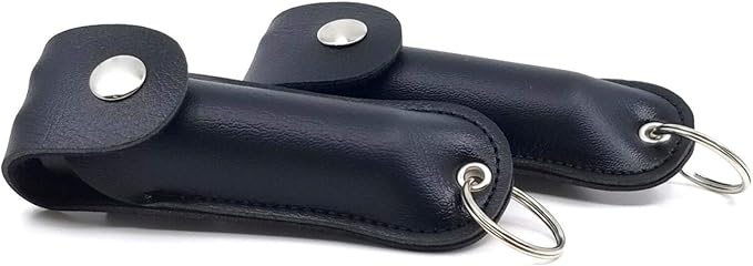 POLICE MAGNUM Mini Pepper Spray Self Defense- Max Heat Strength OC Spray- 2 Pack 1/2 Ounce Holster Keychains