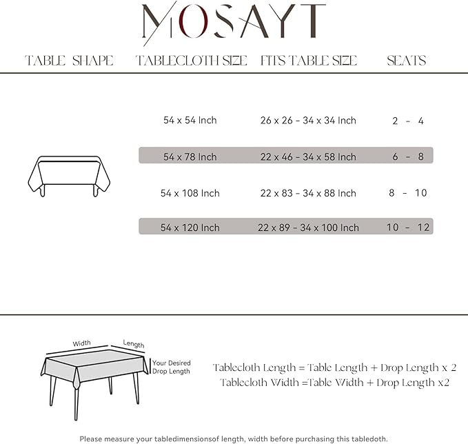 MOSAYT Rectangle Vinyl Tablecloth, 100% Waterproof Buffalo Gingham Plastic Table Cloth, Heavy Duty Wipeable Table Covers for Picnic, Outdoor, Camping - 54 x 120, Pink