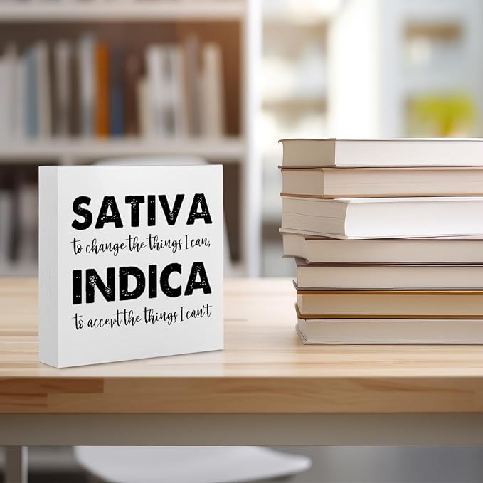 Inspirational Quotes Office Supplies Rustic Desk Decor Motivational White Wooden Box Sign Positive Affirmation Farmhouse Wood Plaque Cubicle Accessories Home Shelf Table Tiered Tray Counter Decoration