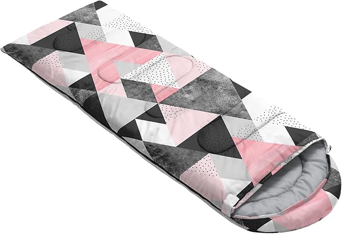 Kids Sleeping Bag for Boys Girls,3D Basketball Print-Lightweight Warm Portable Outdoor Indoor-Waterproof Cold Weather Resistant Sleeping Bag for Camping Hiking