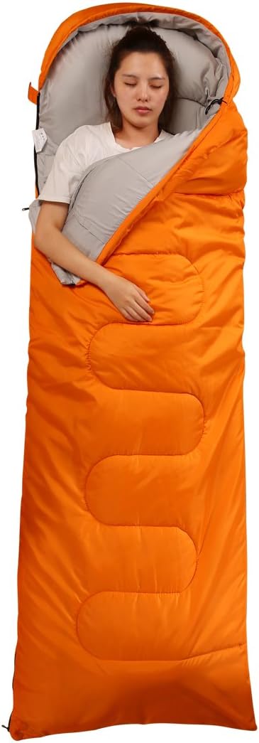FARLAND Sleeping Bags 30℉ for Adults Teens Kids with Compression Sack Portable and Lightweight for 3-4 Season Camping, Hiking,Waterproof, Backpacking and Outdoors