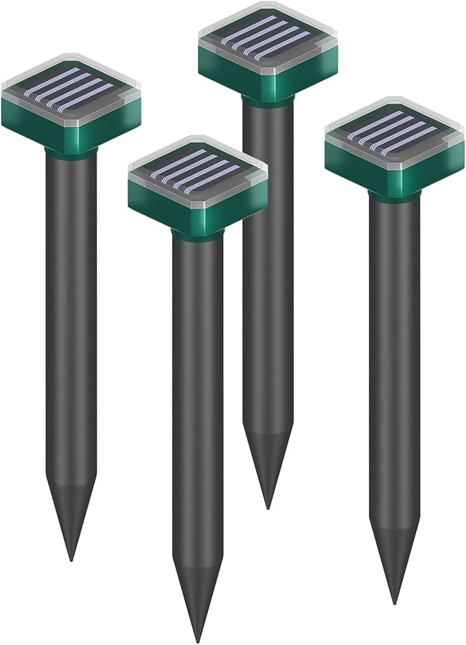 Effective Solar Deer Repellent Outdoor - Ultimate Deer Deterrent Devices for Your Yard, Keep Deer Away with High-Tech Deer Repeller for Yard, Deer Repellent Devices Outdoor Pet Safe