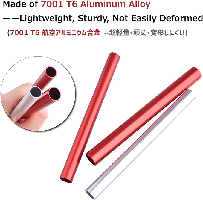 Azarxis Tent Pole Repair Splint Repair Kit Spare Repair Emergency Tube for Diameter 7.9mm-9.5mm Tent Pole