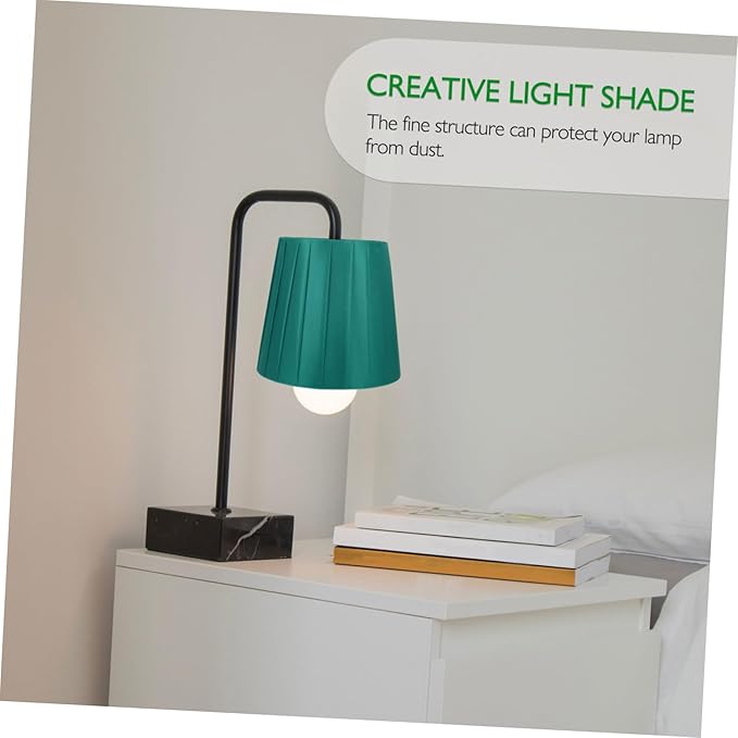 1pc Stylish Cloth Lampshade for Ceiling Table and Floor Lamps Clip Design Easy Installation Decorative Accessory