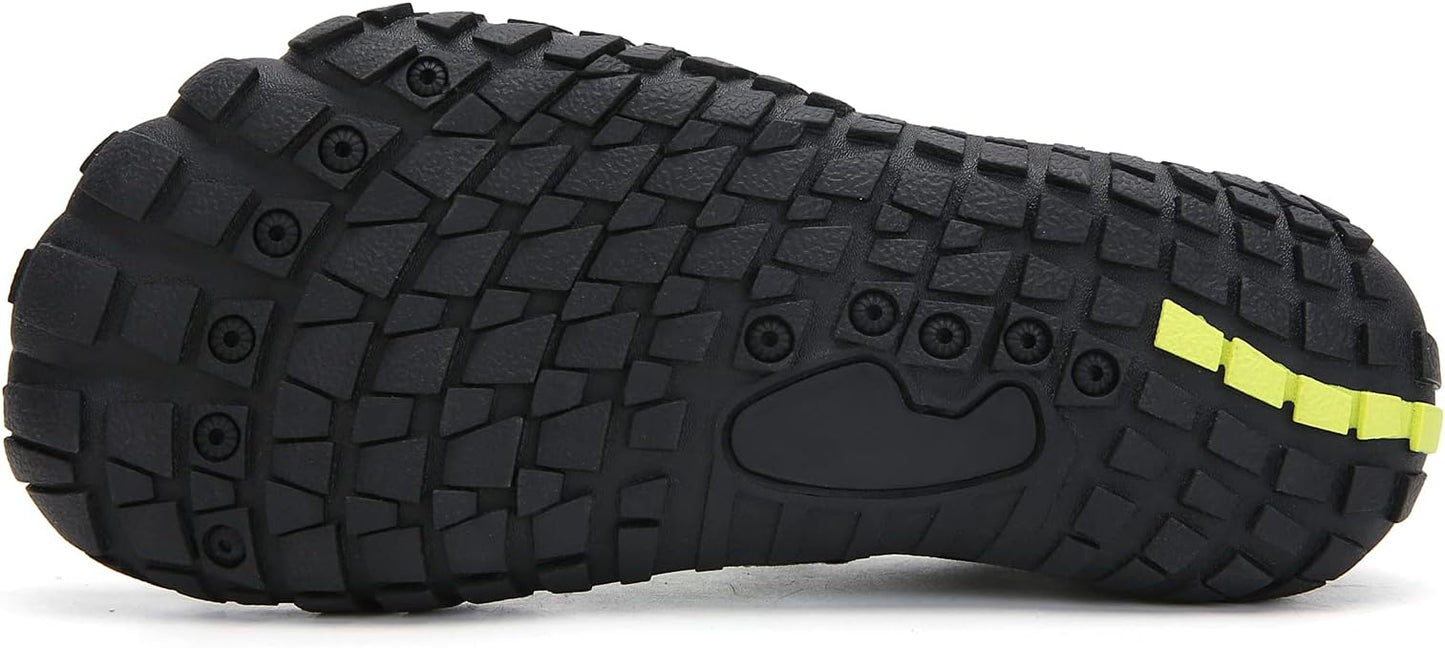 UBFEN Water Shoes for Kids Boys Girls Aqua Socks Barefoot Beach Sports Swim Pool Quick Dry Lightweight Toddler Little Big Kid