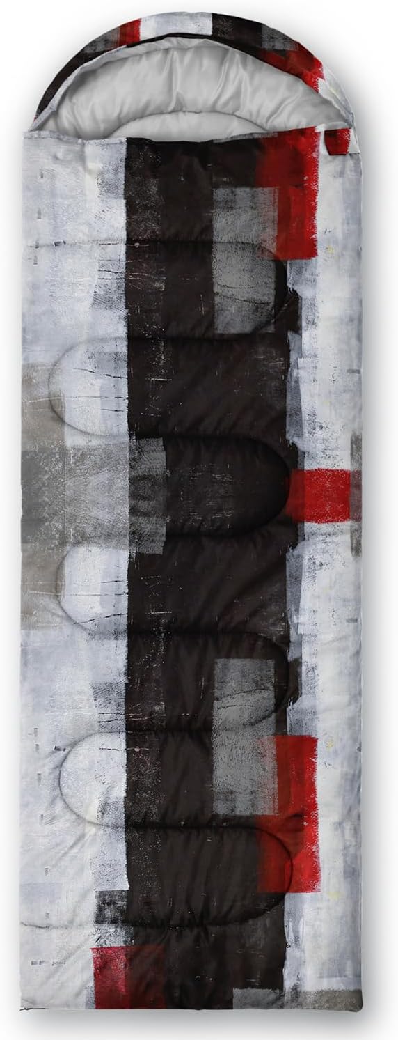 Sleeping Bags for Adults and Kids Backpacking Camping Sleeping Bags for Girls and Boys Lightweight Waterproof Cold/Warm 3-Season