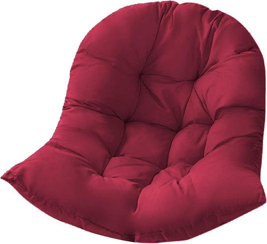 Thickened Hammock Swing Chair Cushion, Hanging Basket Seat Cushion Pillow, Soft Hanging Egg Chair Back Cushions Pads, for Indoor and Outdoor Garden Offices - Thickened Version