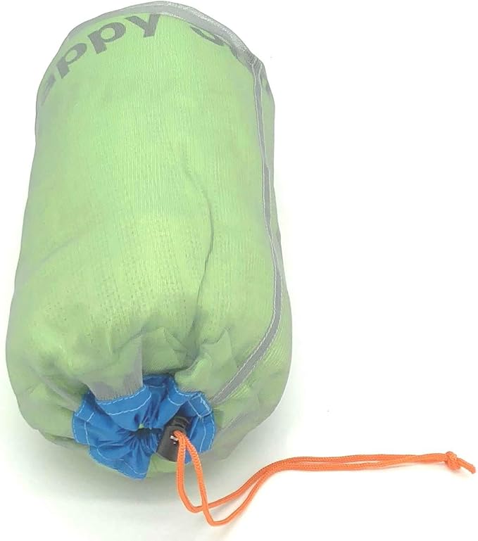 Alemon Small to XXlarge 5 Pcs Drawstring Mesh Stuff Sack, Ditty Bags Storage Pouch Bags Sleeping Bag for Travel Camping Hiking, Ultralight, Set of 5