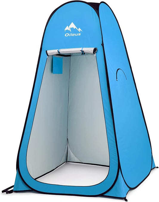 Oileus Pop Up Privacy Tent - Portable Shower Tent, Beach Changing Room, Camp Toilet, Instant Privacy Shelter - Camping, Beach, Hiking, Fishing