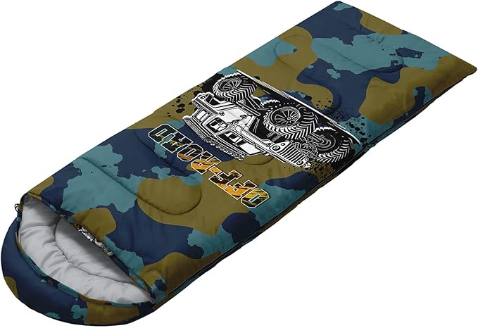 Sleeping Bags for Adults and Kids Backpacking Camping Sleeping Bags for Girls and Boys Lightweight Waterproof Cold/Warm 3-Season