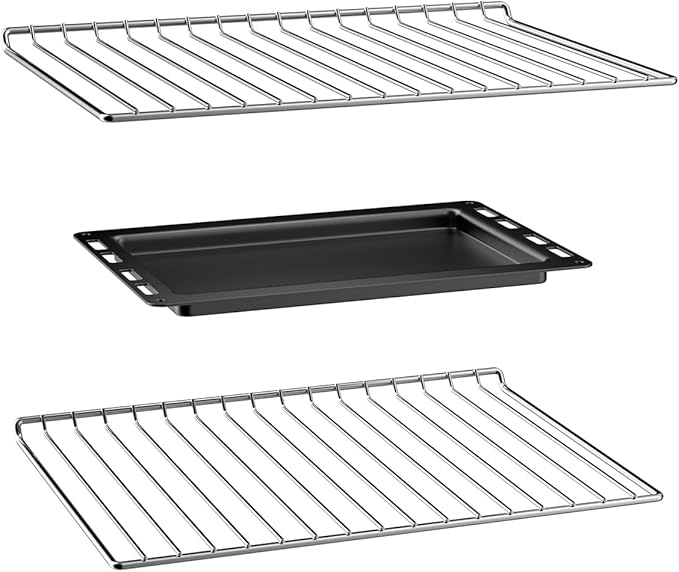 Empava 30" Electric Single Wall Built Oven 10 Cooking Functions with LED Digital Display Convection Fan Touch Control in Stainless Steel EMPV-30WO04, 30IN, Grey