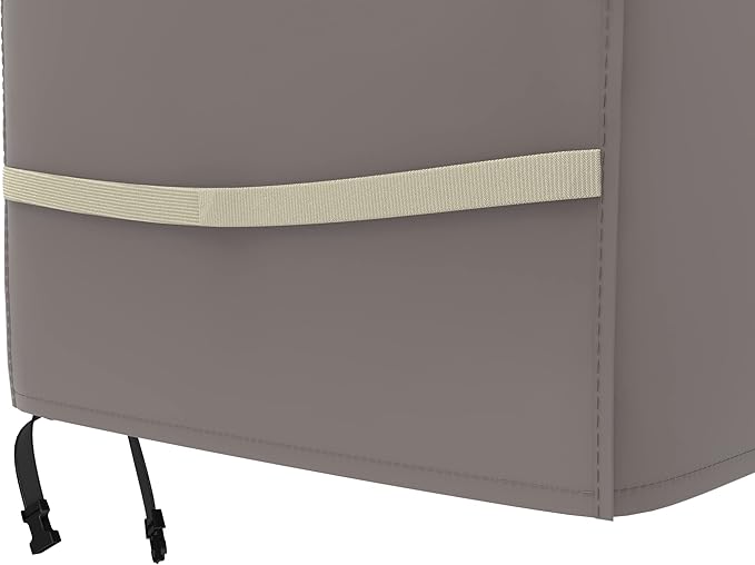 ATYARD 30-inch Outdoor Cover for Keter Unity (Small) Portable Table - UV Resistant, Breathable, All Weather (30" L x 24" W x 32" H) Brown