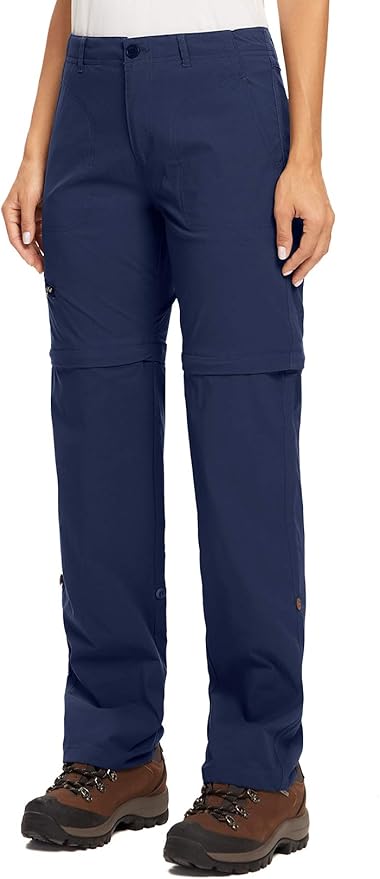 Women's Hiking Pants Convertible Zip Off Lightweight Quick Dry Outdoor Travel Camping Safari fising Pants