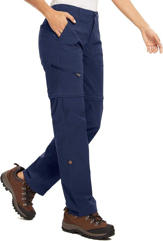 Women's Hiking Pants Convertible Zip Off Lightweight Quick Dry Outdoor Travel Camping Safari fising Pants