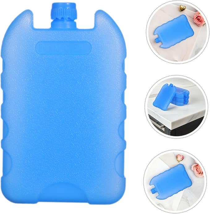 Homoyoyo Temperature Reduction Air Cooler Ice Crystal Box Pack Reusable Cold Packs for Office Home Travel