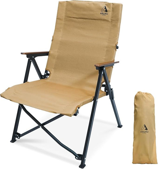 Folding Camping Chair, Portable Outdoor Lawn Chairs for Adults Heavy Duty for Beach, Fishing,Picnic,Concert Sports, Collapsible Camp Chairs