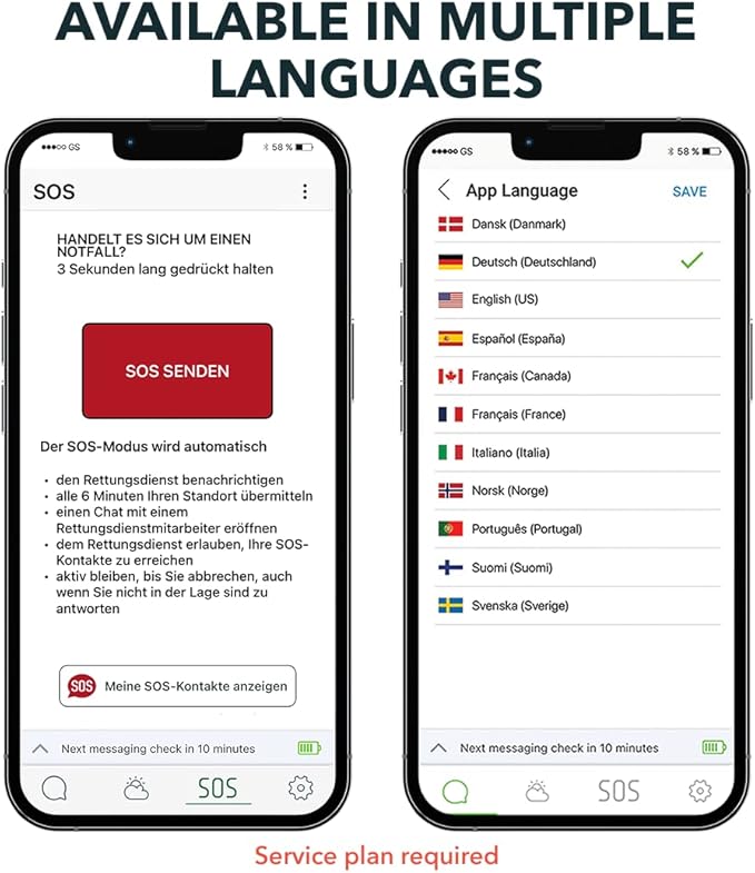 ZOLEO Satellite Communicator – Two-Way Global SMS Text Messenger & Email, Emergency SOS Alerting, Check-in & GPS Location – Android iOS Smartphone Accessory