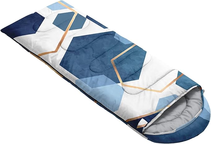 Kids Sleeping Bag for Boys Girls,3D Basketball Print-Lightweight Warm Portable Outdoor Indoor-Waterproof Cold Weather Resistant Sleeping Bag for Camping Hiking