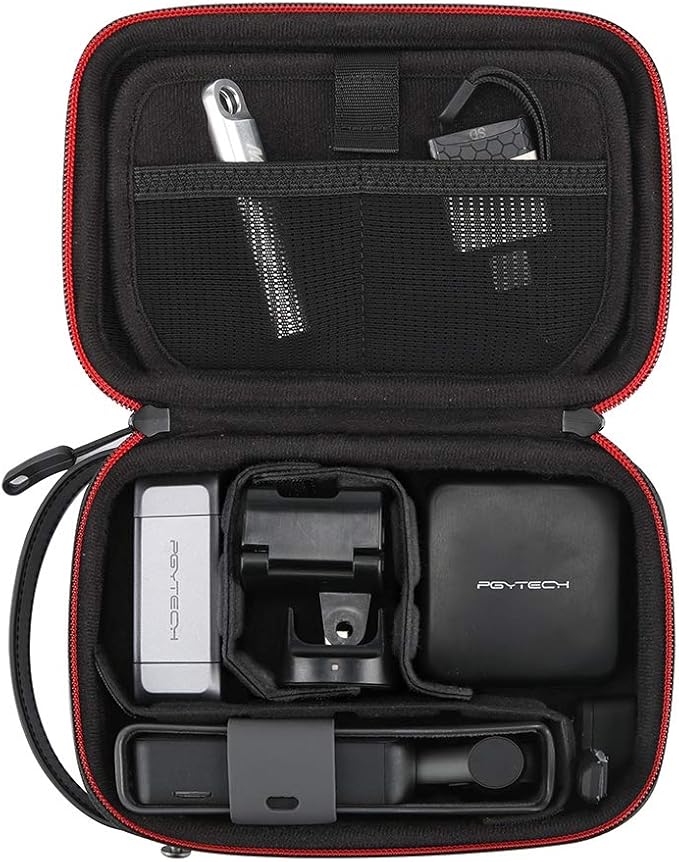 PGYTECH Camera Carrying Case, Storage Box Handbag for OSMO ACTION, DJI Pocket, Gopro Hero, DJI FPV Battery Carrying Bag for Mobile 3
