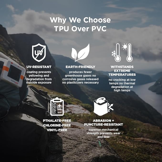 LuminAID Solar Camping Lantern - Inflatable LED Lamp Perfect for Camping, Hiking, Travel and More - Emergency Light for Power Outages, Hurricane, Survival Kits - As Seen on Shark Tank