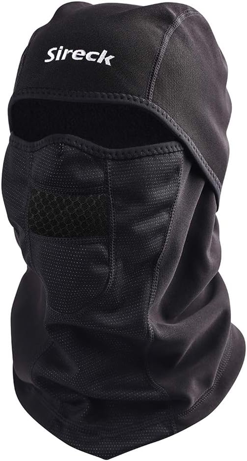 Cold Weather Balaclava Ski Mask, Water Resistant and Windproof Fleece Thermal Face Mask, Cycling Motorcycle Neck Warmer Hood Winter Gear for Men Women