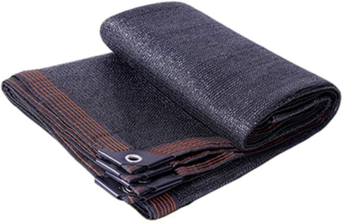 winemana 70% Black Shade Cloth, 10 x 20 FT Durable Mesh Tarp with Grommets, Resistant Garden Sun Shade Netting with Taped Edge for Plant Cover, Greenhouse, Patio, Tomatoes, Chicken Coop, Barn Kennel