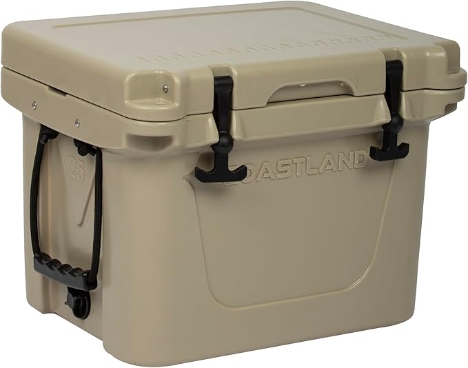 Coastland Delta Series Rotomolded Coolers, Premium Everyday Use Insulated Cooler, Ideal Portable Ice Chest Available in Multiple Capacities & Colors