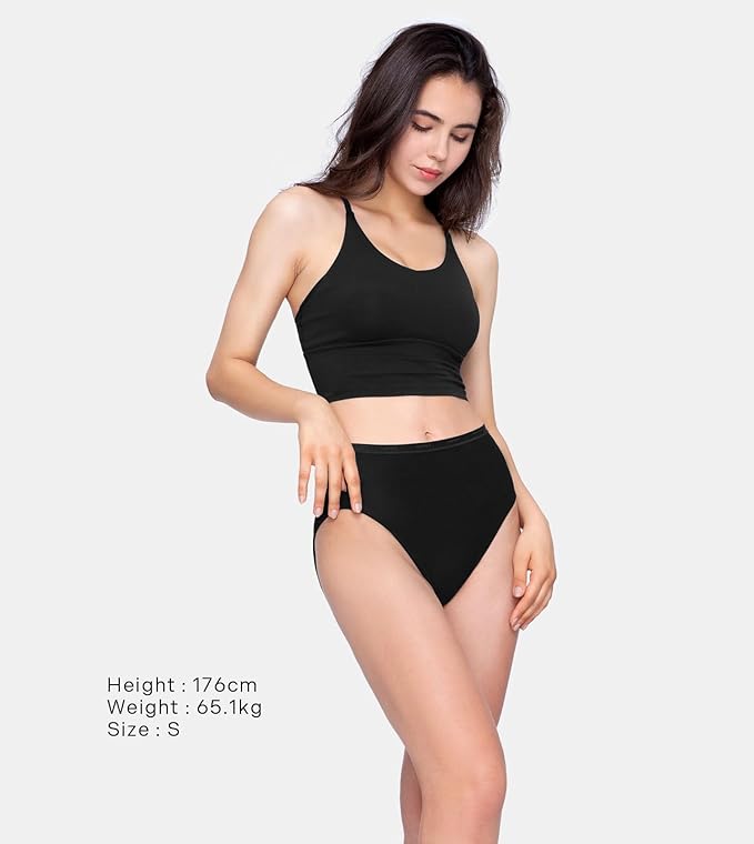 LAPASA Women's Quick Dry Travel Underwear Mesh Hiking Bikinis Activewear Stay Fresh Panties 5 Pack Terraversal L84