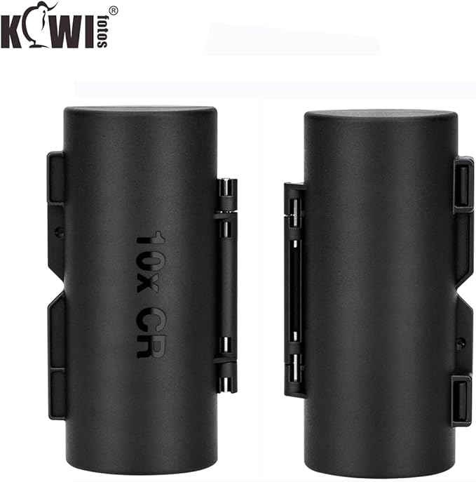 KIWIFOTOS (2 Pack) CR2032 Coin Cell Battery Case Organizer Holds 20pcs CR2032 CR2025 CR2016 CR2320 CR2325 CR2330 CR2335 CR2354 CR2412 CR2430 CR2450 Button Batteries Holder (Battery Not Included)