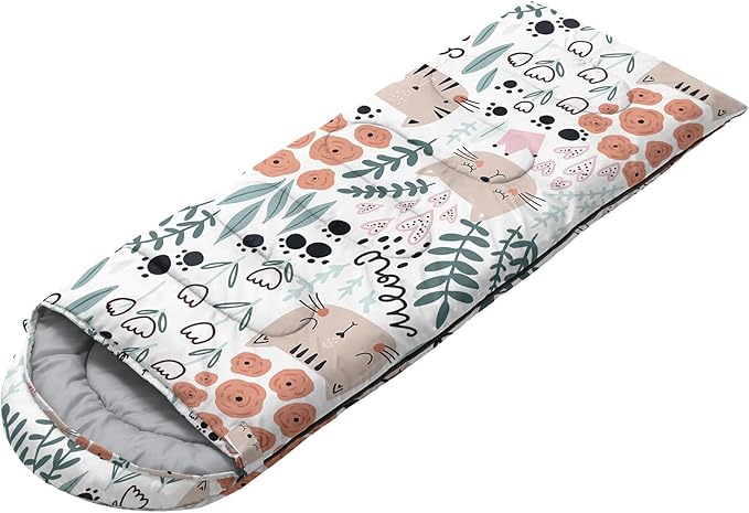 CVHOUSE Camping Sleeping Bags,3 Season Warm & Cool Weather,Lightweight,Waterproof Sleeping Bags for Adults & Kids,Traveling,and Outdoors,Camping Gear Equipment